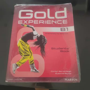 Gold Experience B1 Students Book and DVD-ROM Pack
