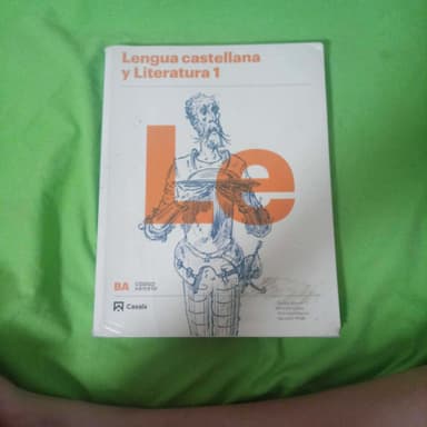 Lengua castellana y literatura 1 bachiller