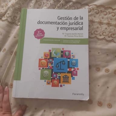 Gestión de la documentación jurídica y empresarial 3.ª edición 2017