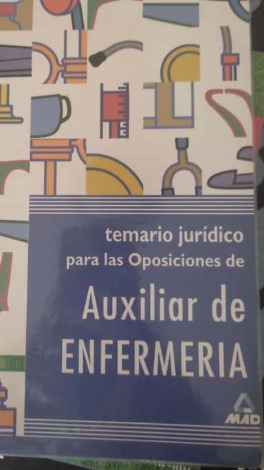Temario jurídico para las oposiciones a auxiliares de enfermería