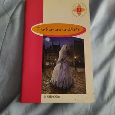 The woman in white