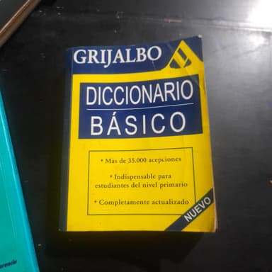 DICCIONARIO 
