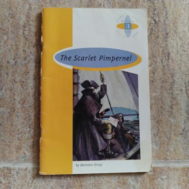 THE SCARLET PIMPERNET LECTURAS 4ºESO