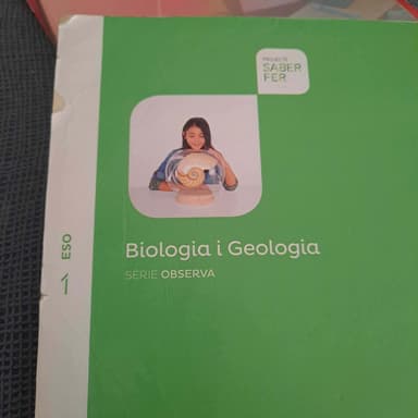 Biologia y Geologia 1°Eso