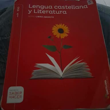 LENGUA CASTELLANA Y LITERATURA SERIE LIBRO ABIERTO 1 ESO SABER HACER