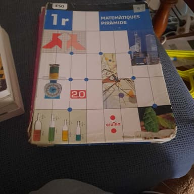 Connecta 2.0, Piràmide, Matemàtiques, 1r ESO