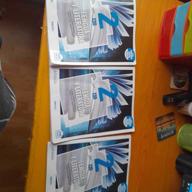 Lengua y literatura, 2 ESO