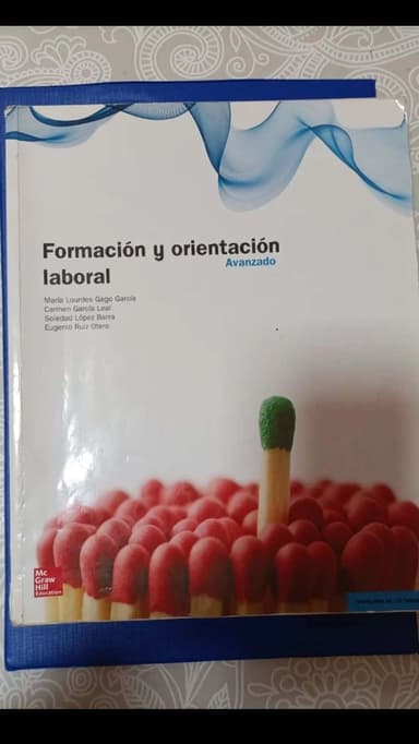 Formación y orientación laboral, avanzado