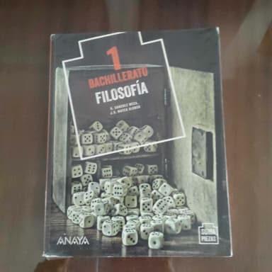 Filosofía, 1 Bachillerato