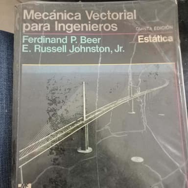 Mecánica vectorial para ingenieros