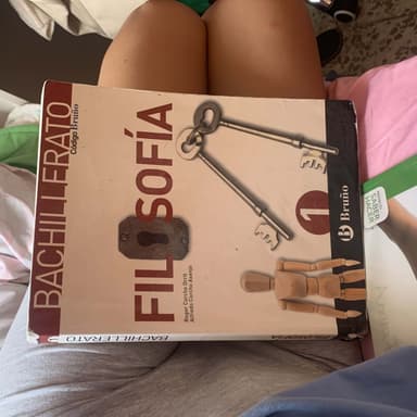 Filosofía 1° Bachillerato Bruño
