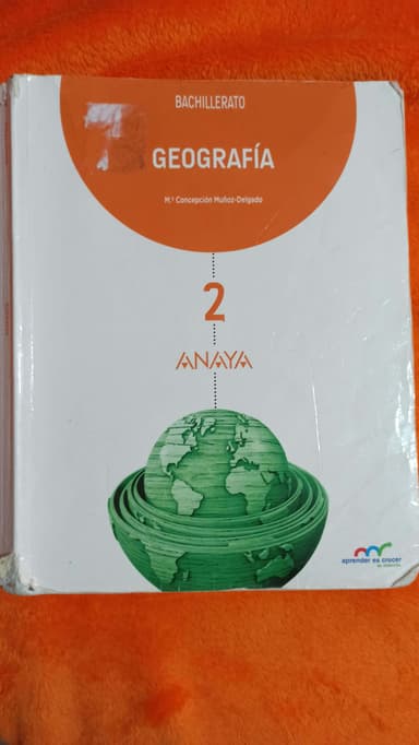Geografía 2º bachiller 
