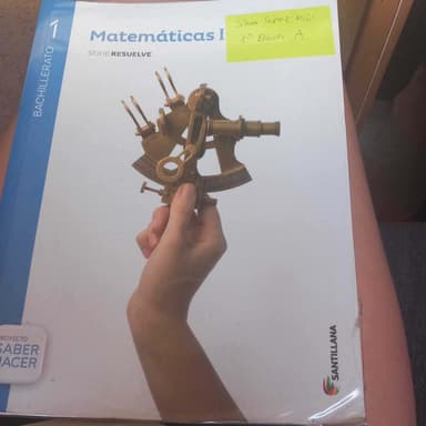 Matemáticas I 1 bachillerato