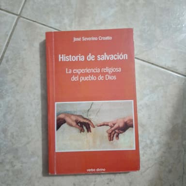 Historia de la salvación : la experiencia religiosa del pueblo de Dios