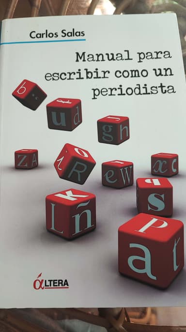 MANUAL PARA ESCRIBIR COMO UN PERIODISTA