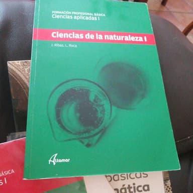 Ciencias Aplicadas I. Ciencias de la naturaleza I