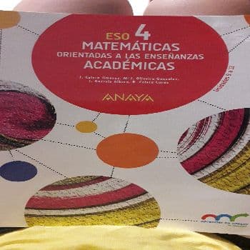 Eso 4 matematicas orientadas a las enseñanazas académicas