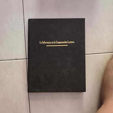 La inferencia en la comprensión lectora