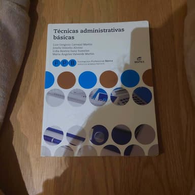 Tecnicas administrativas basicas