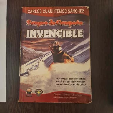Sangre de campéon, invencible