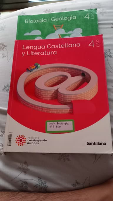 Lengua Castellana y Literatura, 4 ESO, Proyecto Construyendo mundos