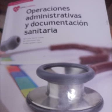 Operaciones administrativas y documentación sanitaria, ciclo formativo de grado medio