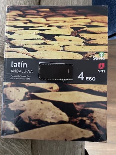 Latín, 4 ESO, Andalucía