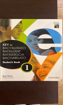 Key to Bachillerato students book