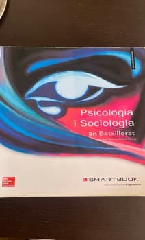 Psicologia i sociologia, 2 batxillerat