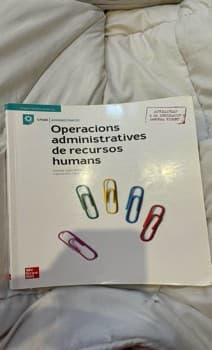 Operacions administratives de recursos humans