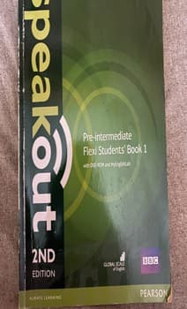 Speakout Pre-Intermediate 2nd Edition Flexi Students Book 1 with Myenglishlab Pack