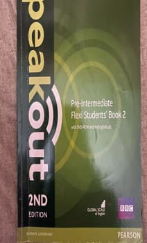 Speakout Pre-Intermediate 2nd Edition Flexi Students Book 2 with Myenglishlab Pack