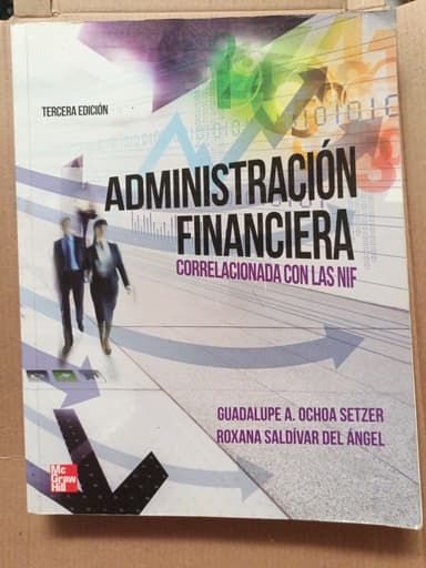 Administración financiera correlacionada con las NIF