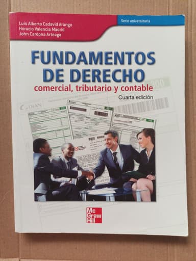 Fundamentos de derecho comercial, tributario y contable - 4. ed.