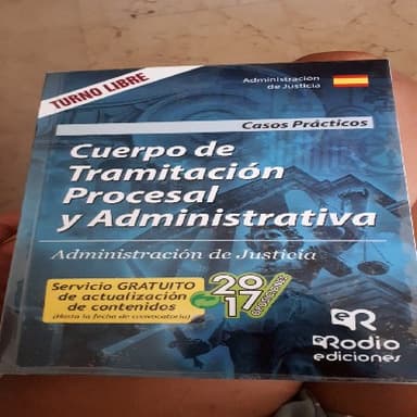 Cuerpo de tramitación procesal y administrativa, casos prácticos 