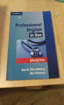 Professional English in Use: Medicine