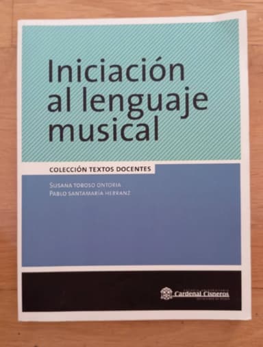 Iniciación al lenguaje musical