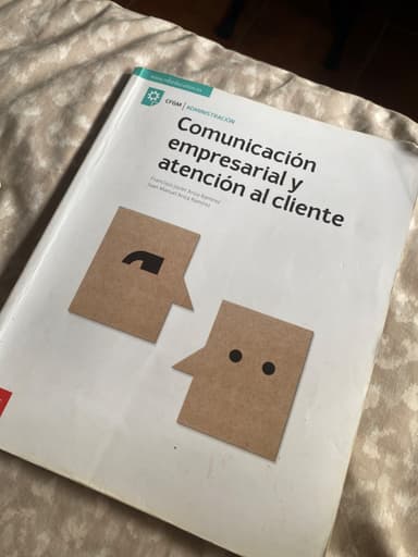 Comunicacion empresarial y atencion al cliente