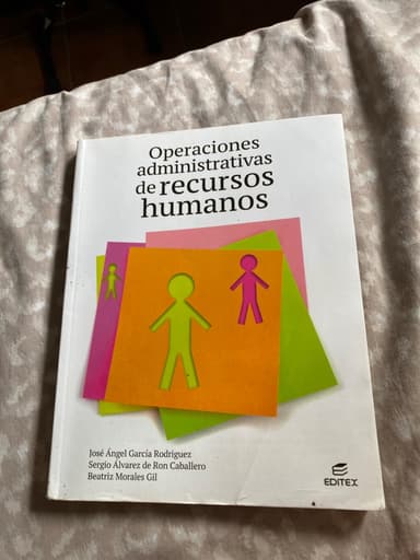 Operaciones administrativas de recursos humanos