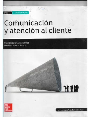 Comunicación y atención al cliente