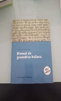 Manual de Gramatica Italiana