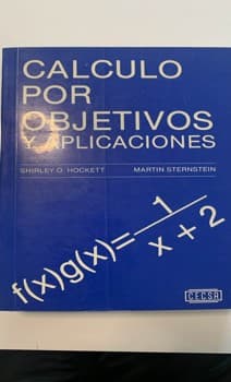 Cálculo por objetivos y aplicaciones