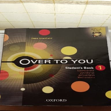 Over to you