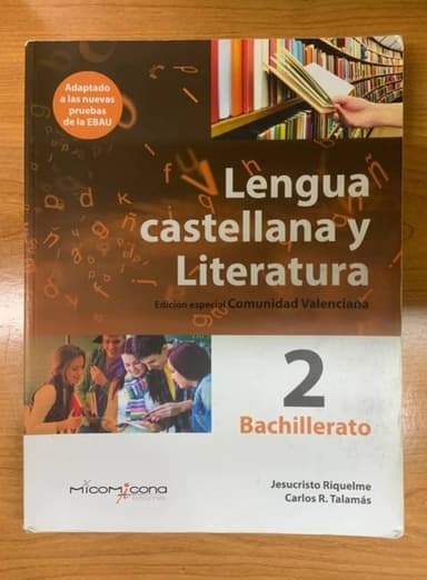 Lengua Castellana 2ºbachillerato 2019