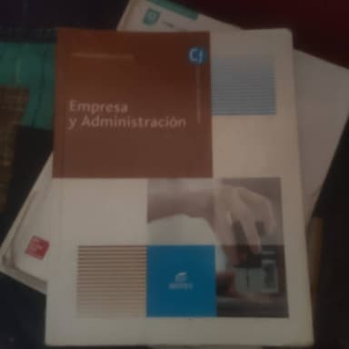 Empresa y Administracion