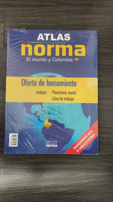 Atlas Norma el mundo y Colombia