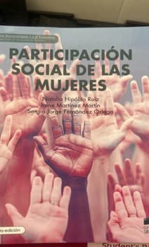 Participación social de las mujeres 