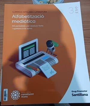 Alfabetització mediàtica (Llengua Catalana i Literatura 3 ESO)