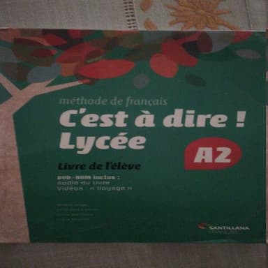 CEST Á DIRE! LYCÉE