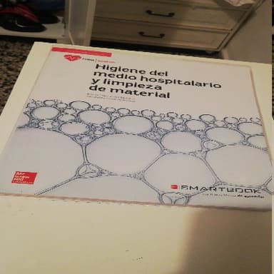 Higiene del medio hospitalario